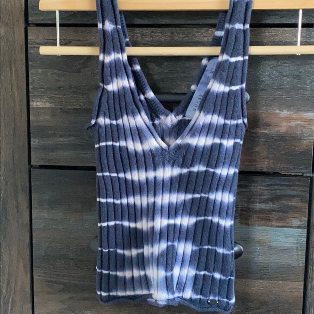 Vintage Guess Tie Dye Crop Top